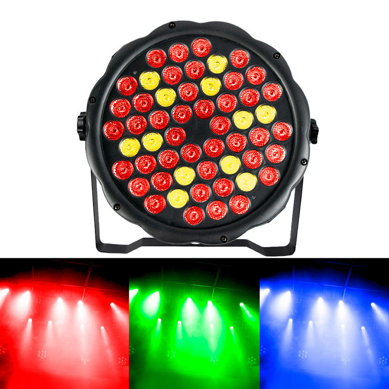 Lampara Par LED 54 Piezas RGBW Profesional