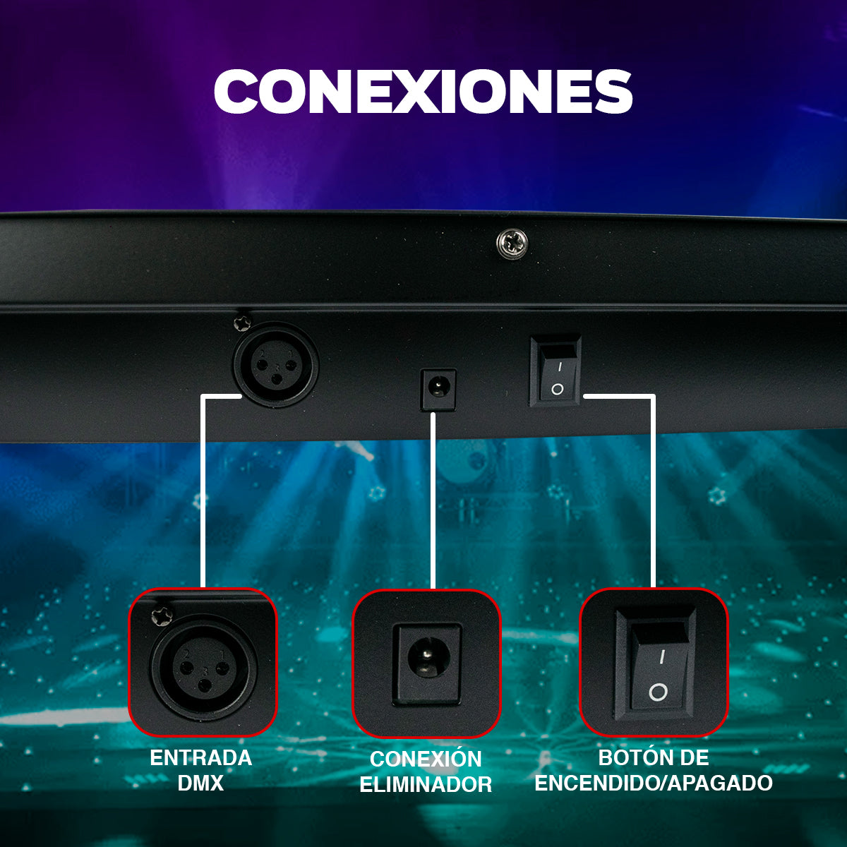 Controlador Dmx 192 Canales Luces Dj Consola 512 Línea Pro