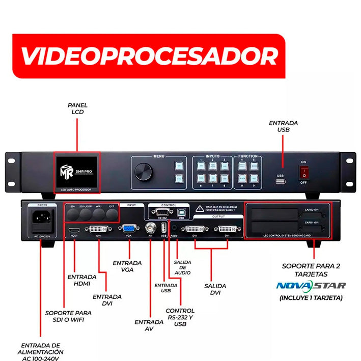 Pantalla Led Exterior Ip65 3m X 1m Pitch 3.9 Pro