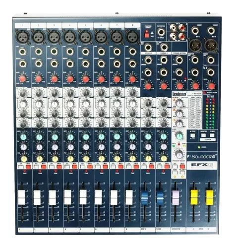Mezcladora Soundcraft Efx8