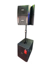 SISTEMA DE AUDIO VRX815, SUBWOOFER + ARRAY