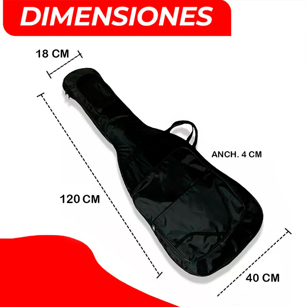 Funda Para Bajo Eléctrico Yamaha Reforzada Impermeable