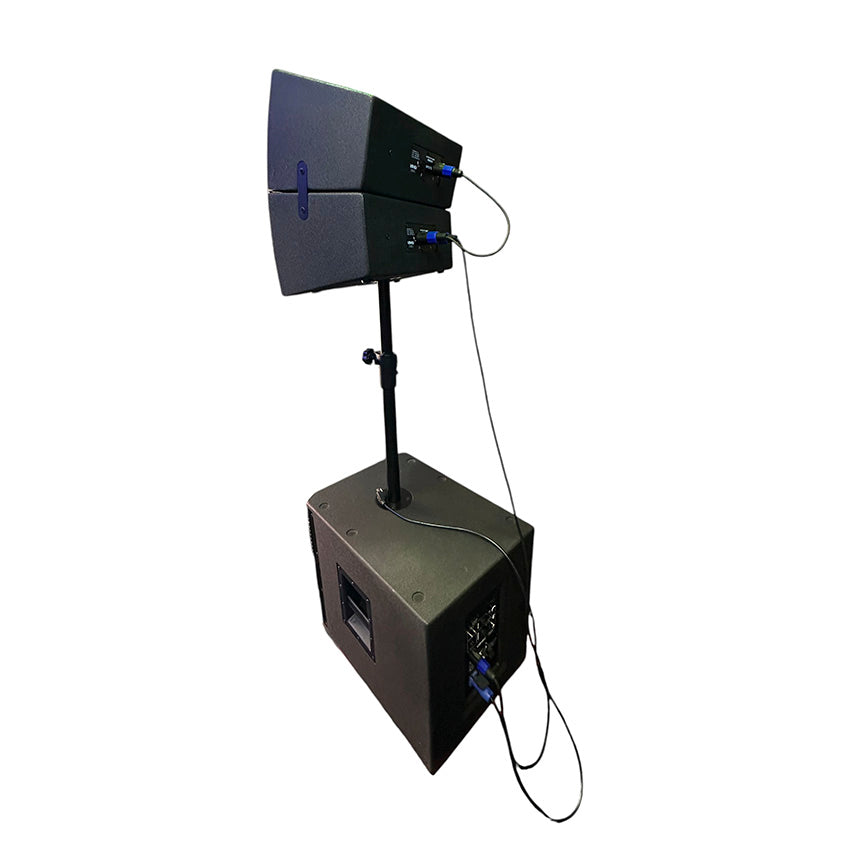 SISTEMA DE AUDIO VRX815, SUBWOOFER + ARRAY
